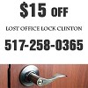 Lost Office lock Clinton